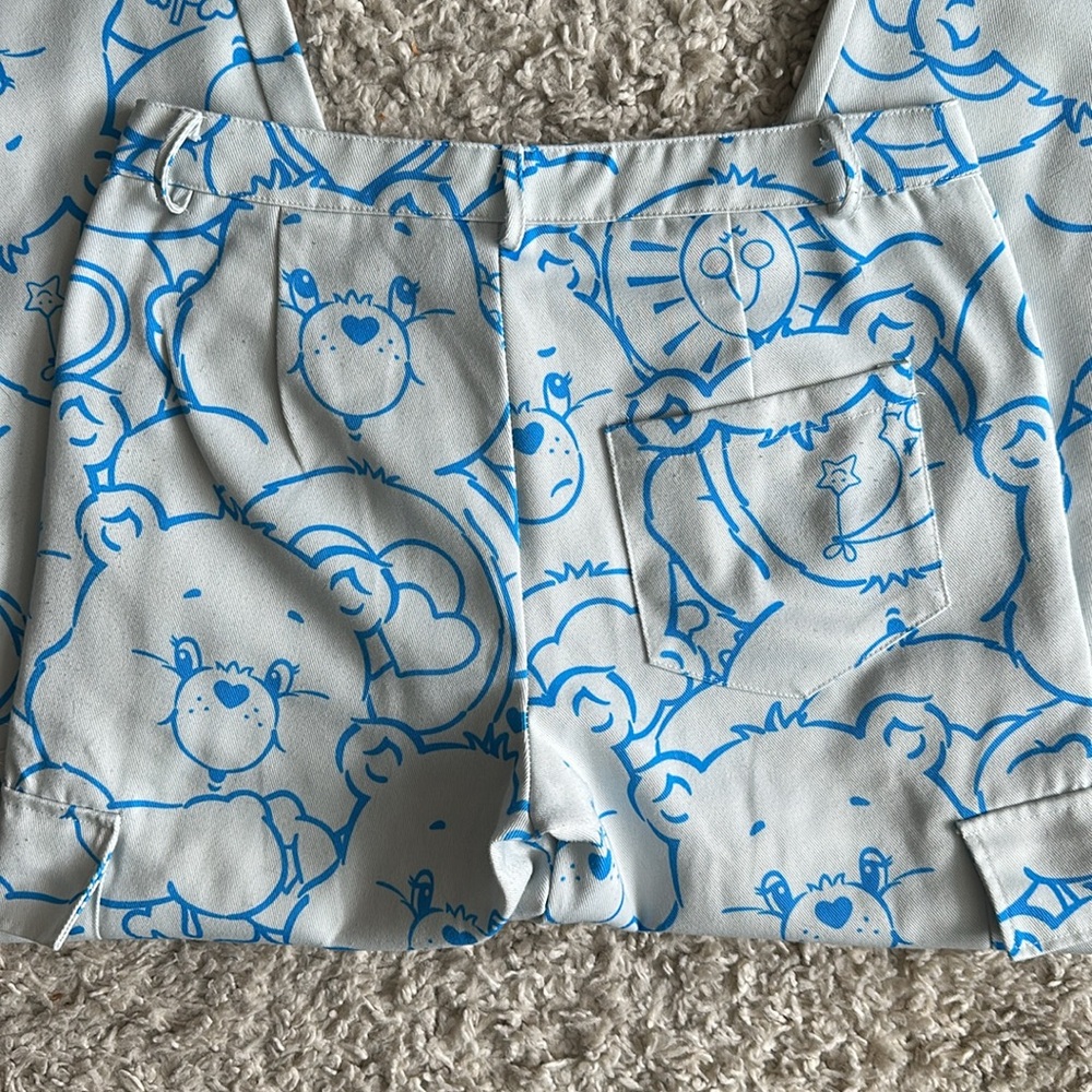 ROMWE Care Bear Cargo Pants Size Small - Picture 4 of 7
